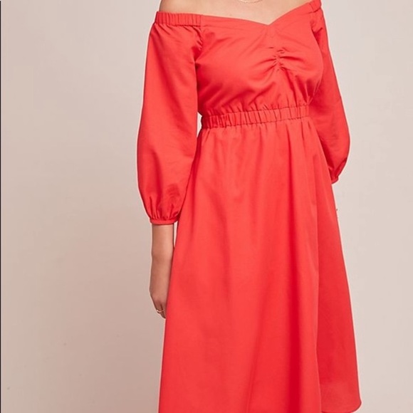 Anthropologie • Off the Shoulder Dress - Picture 3 of 8